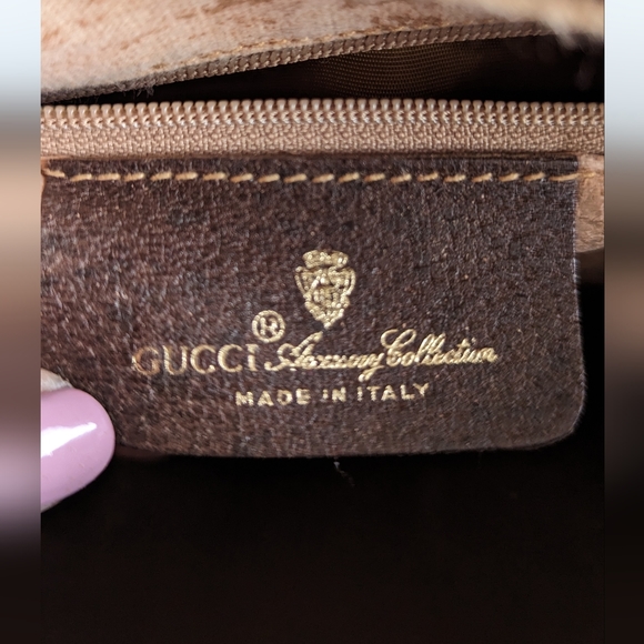 Gucci GG Canvas Web Sherry line Boston Bag - Picture 7 of 15
